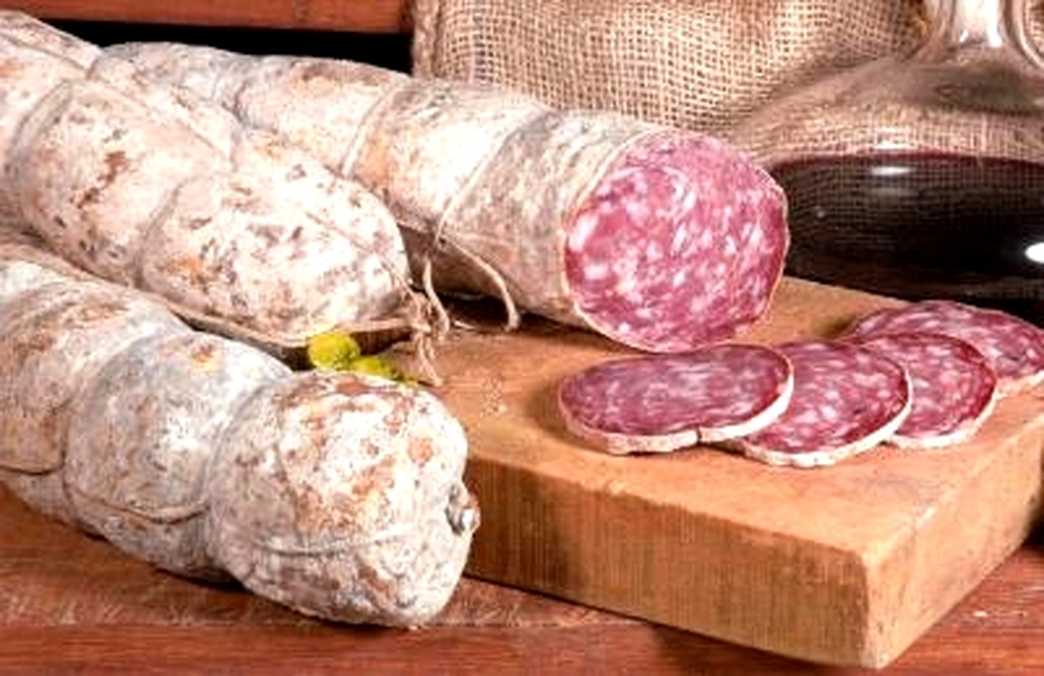 Salami aus reinem Schweinefleisch ca. 550 gr. - Bazza
