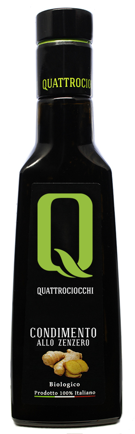 Bio Olivenöl extra nativ INGWER - 0,25 lt. - Quattrociocchi