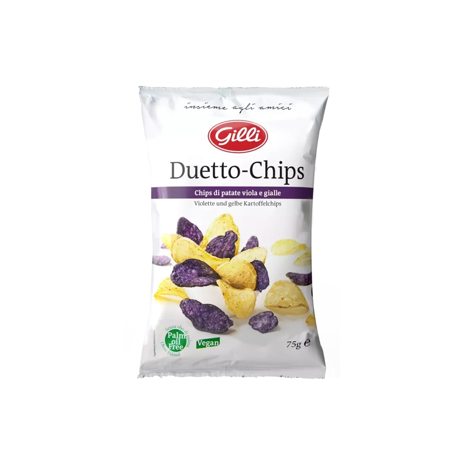 Duetto-Chips 75 gr. - Gilli