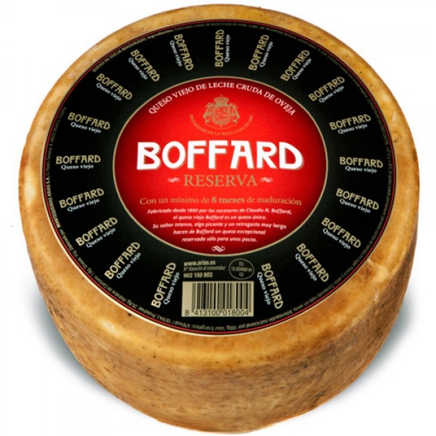 Gereifter Schafskäse 'Reserva' ca. 3,1 kg - Boffard - Bild-1