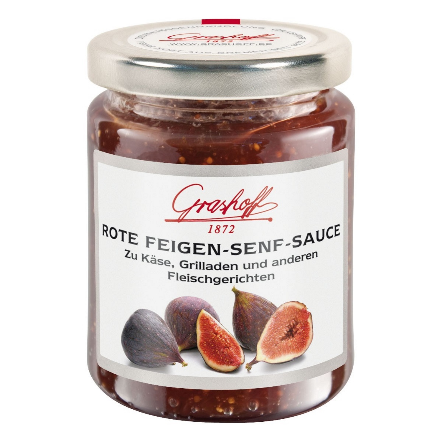 Rote Feigen-Senf-Sauce 125 gr. - Grashoff 1872