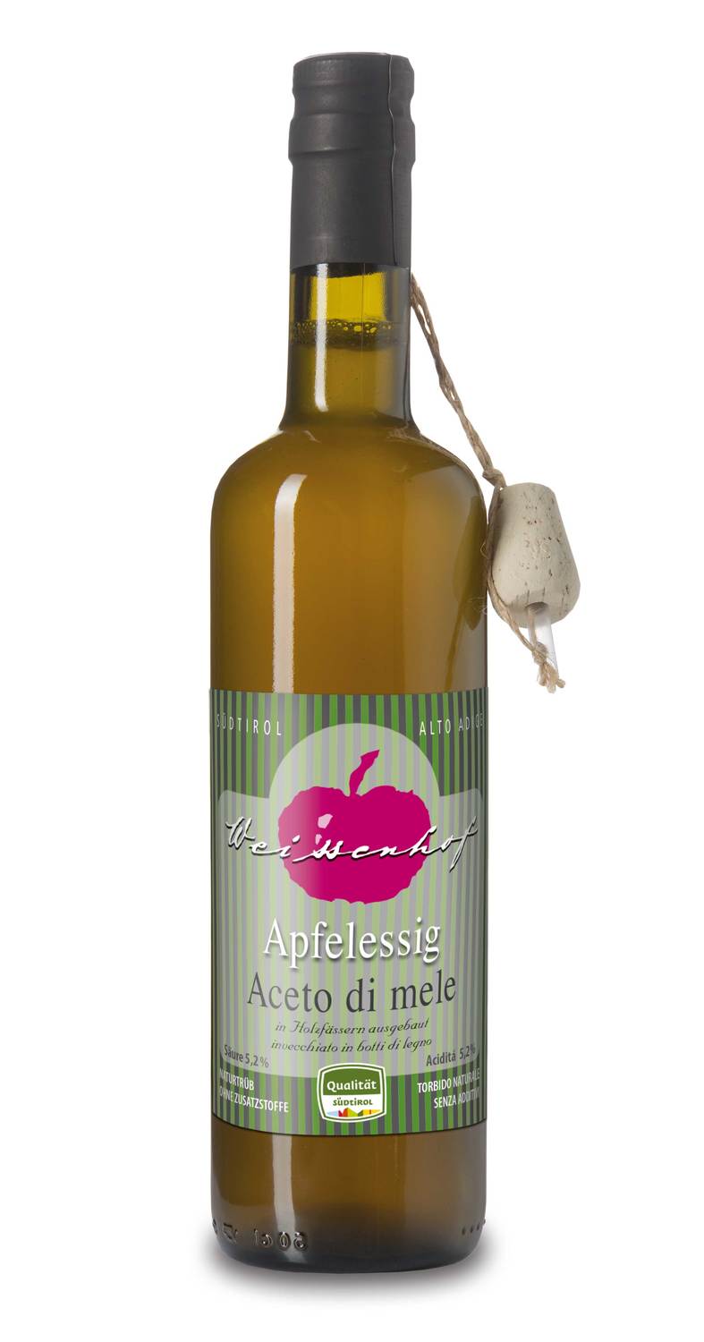 Südtiroler Apfelessig Weissenhof 0,5 lt.