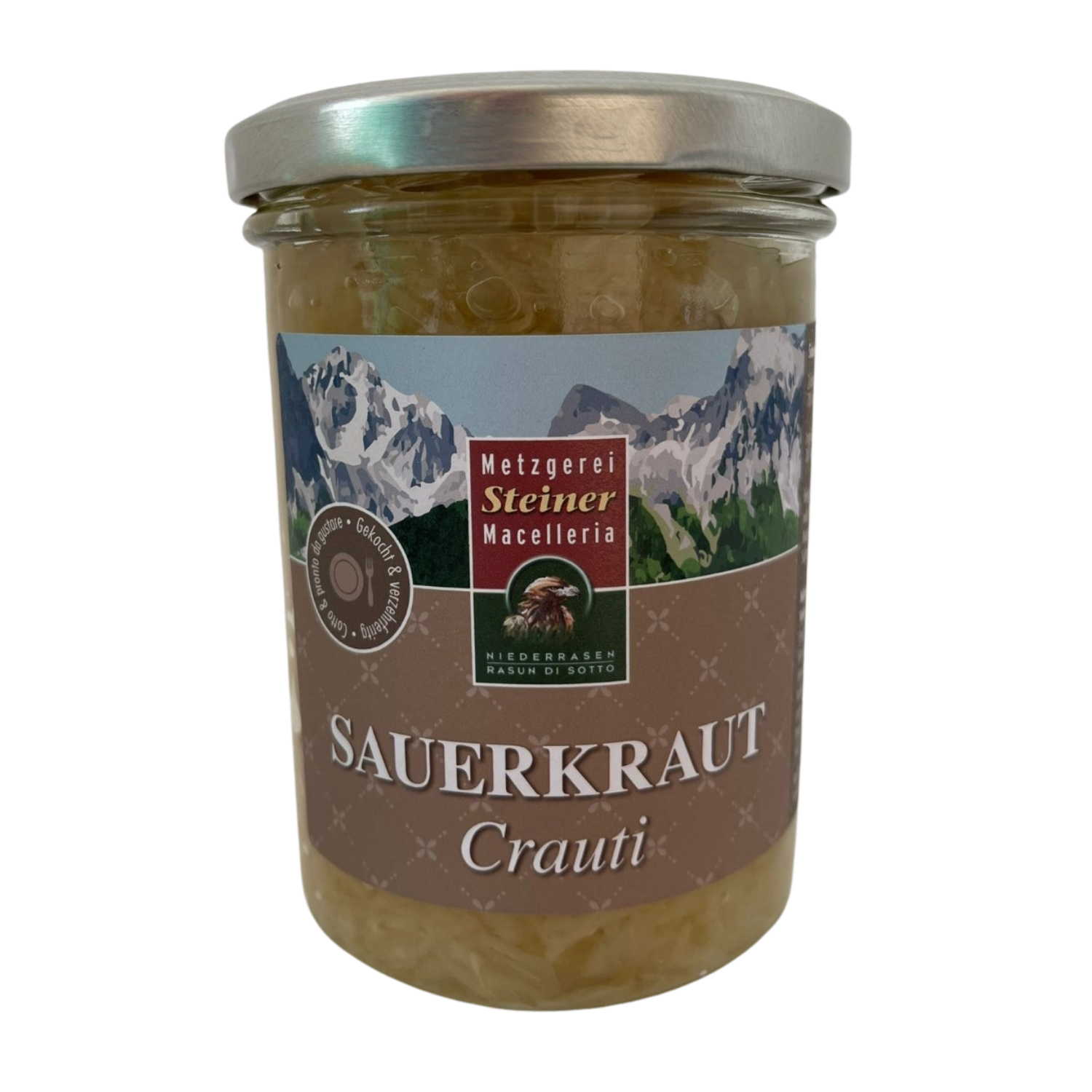 Sauerkraut gekocht 370 gr. - Steiner