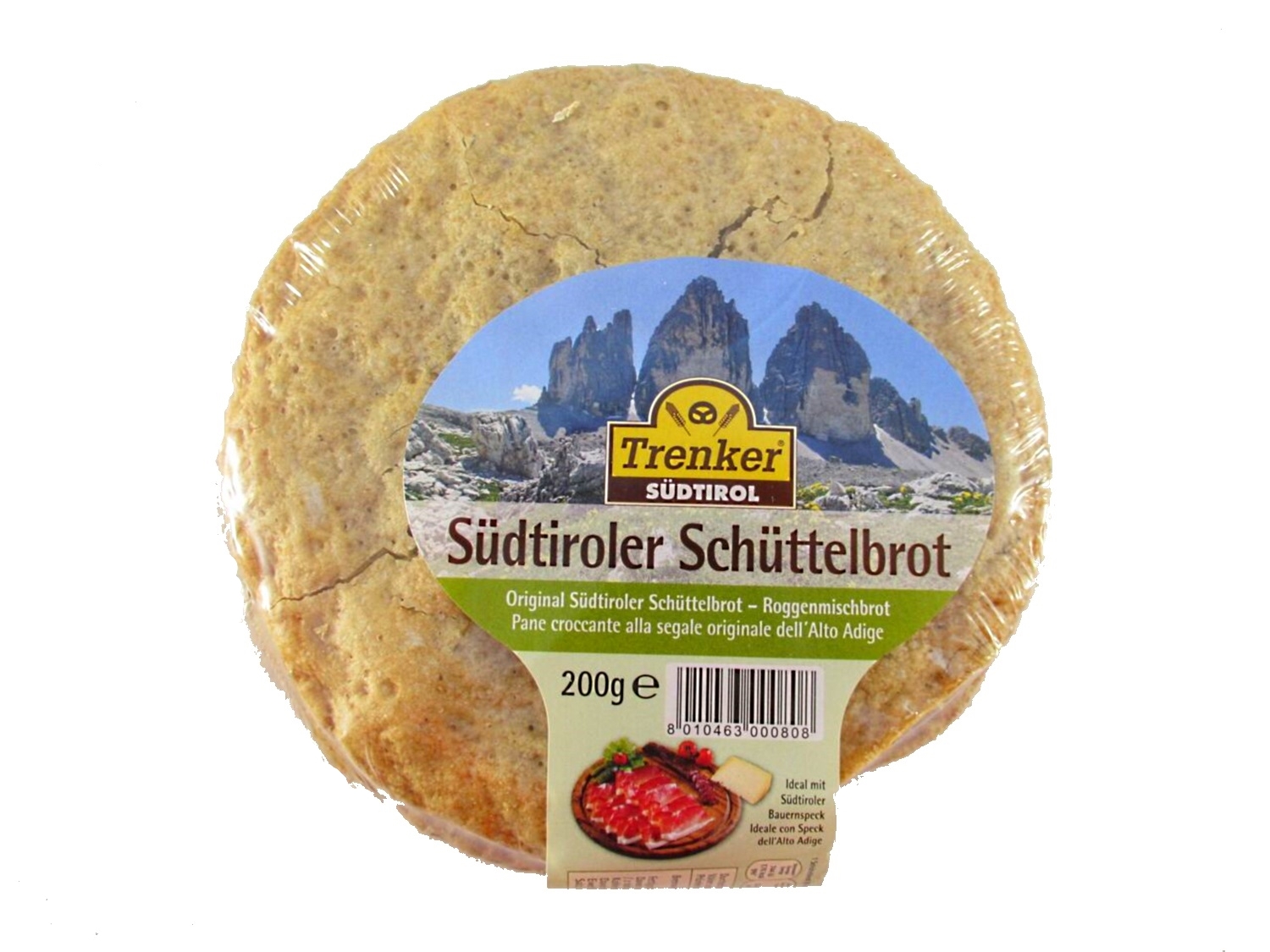 Schüttelbrot Trenker 200 gr. - Südtirol