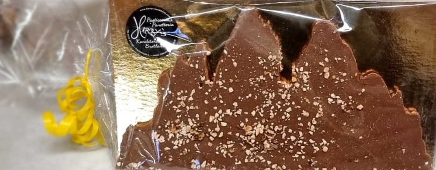 Schokozinne Milchschokolade handwerklich hergestellt 250 gr. - Harrys Konditorei
