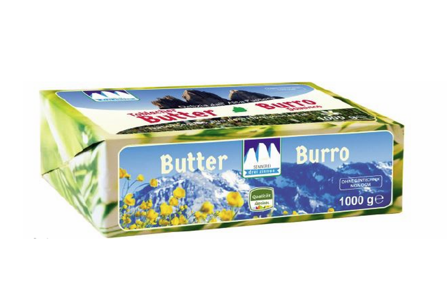 Toblacher Butter Stange 1 kg. - Sennerei Drei Zinnen - Bild 1 von 3
